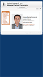 Mobile Screenshot of karimi-a.profcms.um.ac.ir