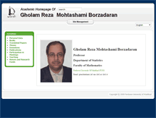 Tablet Screenshot of grmohtashami.profcms.um.ac.ir