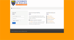 Desktop Screenshot of engineering.um.edu.my
