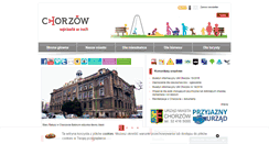 Desktop Screenshot of chorzow.um.gov.pl