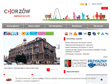 Tablet Screenshot of chorzow.um.gov.pl