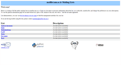 Desktop Screenshot of maillist.um.ac.ir