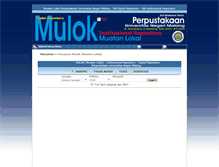 Tablet Screenshot of mulok.library.um.ac.id