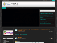 Tablet Screenshot of fisika.um.ac.id
