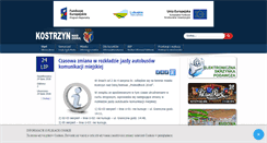 Desktop Screenshot of kostrzyn.um.gov.pl