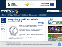 Tablet Screenshot of kostrzyn.um.gov.pl