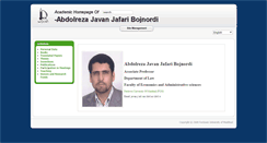 Desktop Screenshot of javan-j.profcms.um.ac.ir