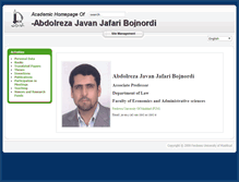 Tablet Screenshot of javan-j.profcms.um.ac.ir