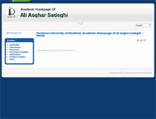 Tablet Screenshot of ali.sadeghi.student.um.ac.ir