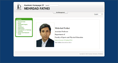 Desktop Screenshot of mfathei.profcms.um.ac.ir