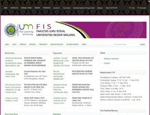Tablet Screenshot of fis.um.ac.id