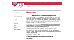 Desktop Screenshot of pendidikanmoral.um.edu.my