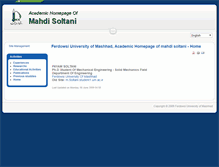 Tablet Screenshot of m.soltani.student.um.ac.ir