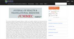 Desktop Screenshot of jummec.um.edu.my