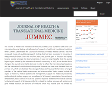 Tablet Screenshot of jummec.um.edu.my