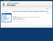 Tablet Screenshot of ali.pakdin.student.um.ac.ir